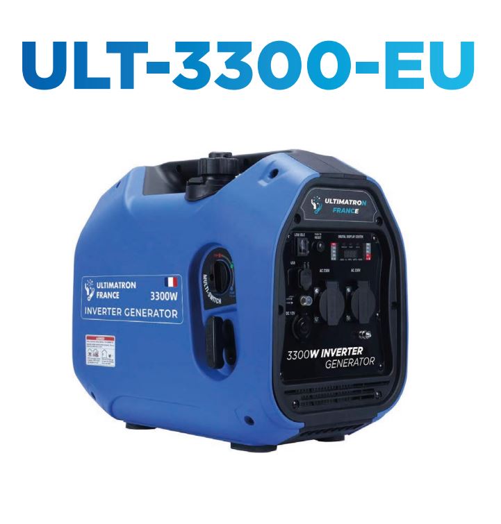 Ultimatron Inverter Generator ULT-3300-EU EuroFranse-productie